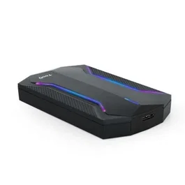 Tooq Caja Externa Gaming para HDD/SSD 2.5" - Negro